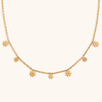 Floral Crush Necklace - Diatoms
