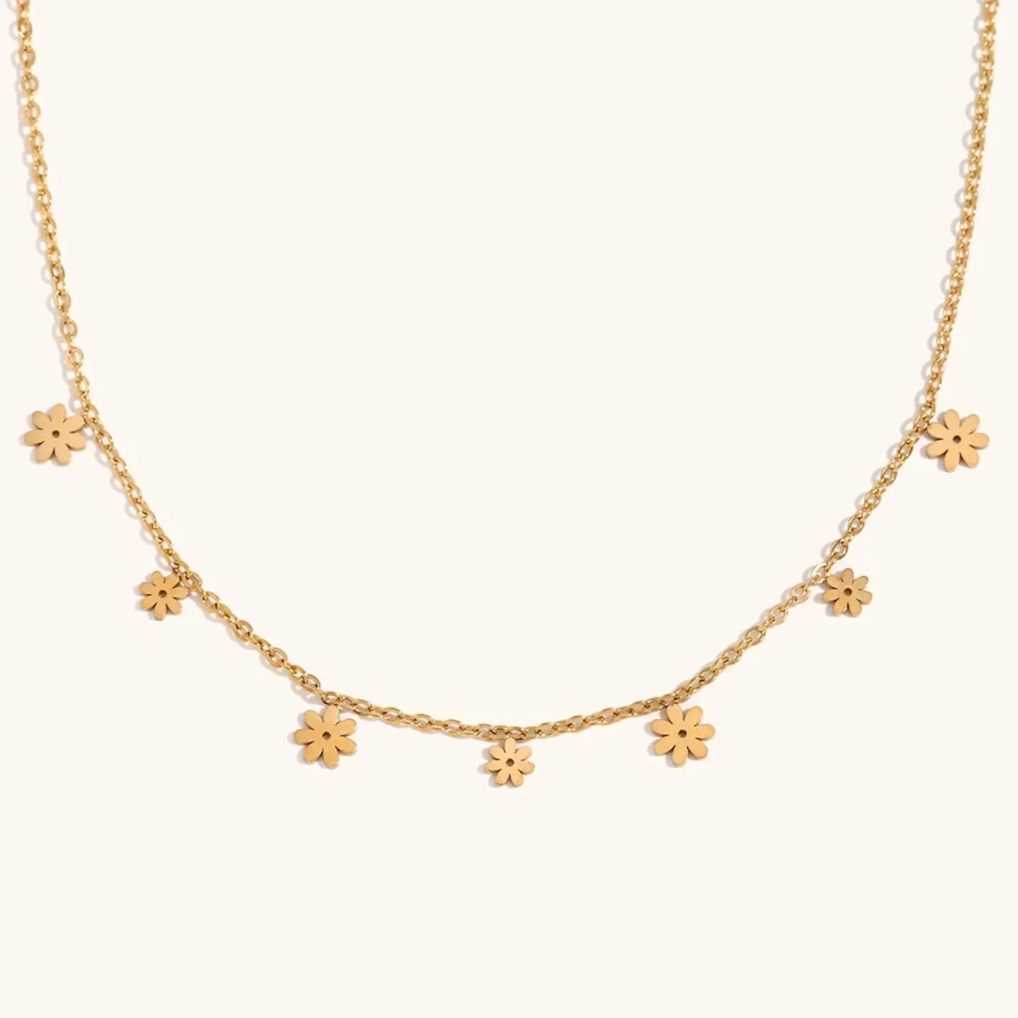 Floral Crush Necklace - Diatoms