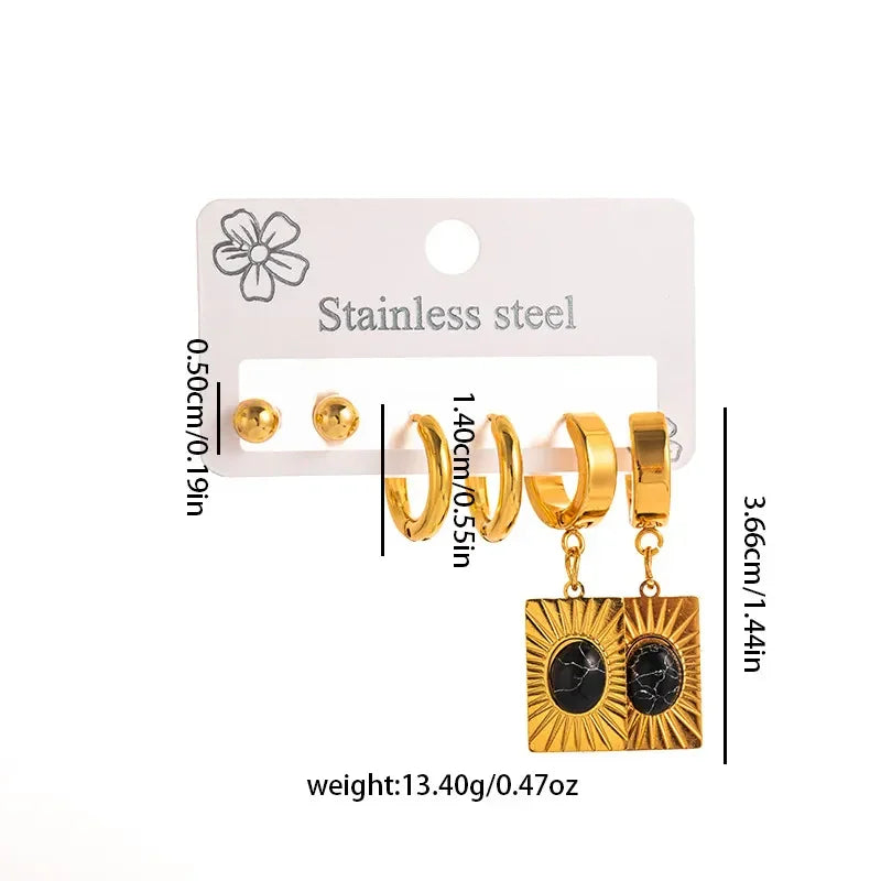 Bling Affair Earrings Set - Diatoms
