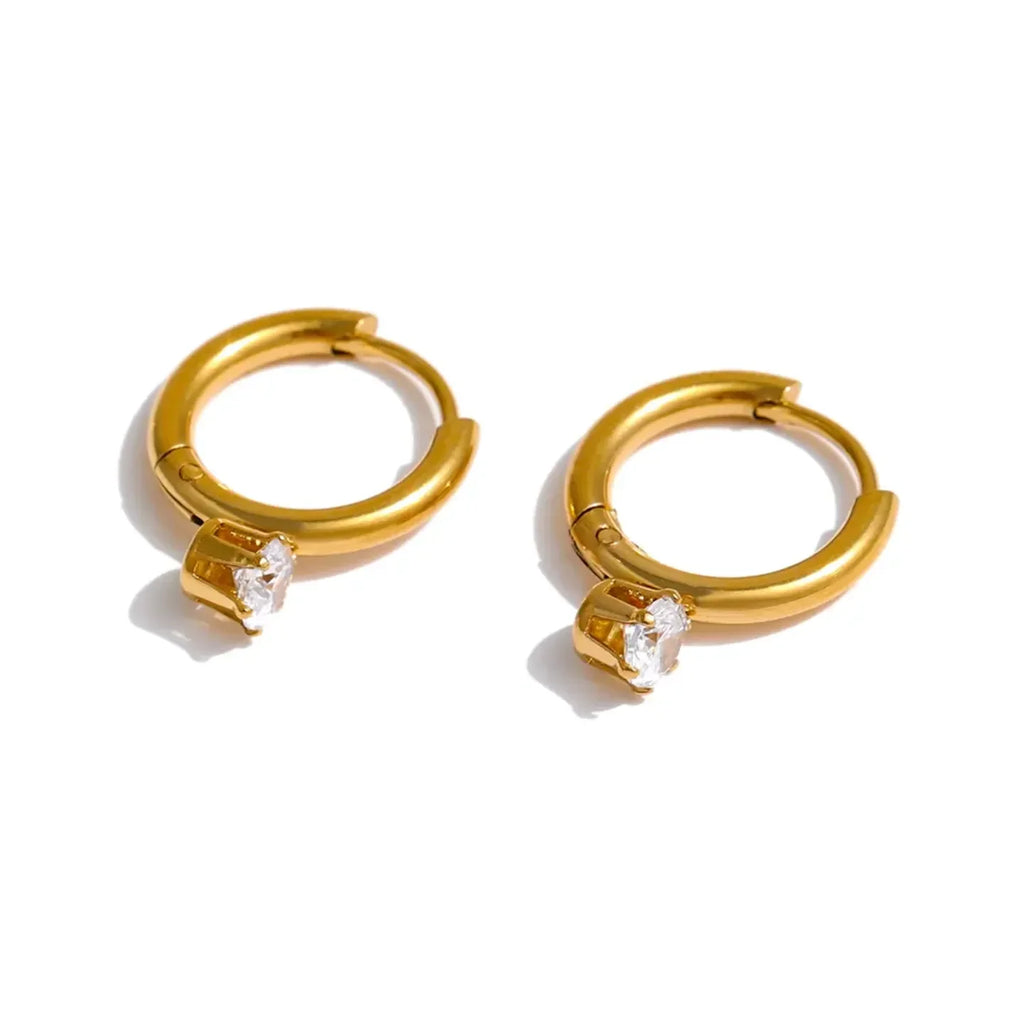 Cute French Earrings - Diatoms