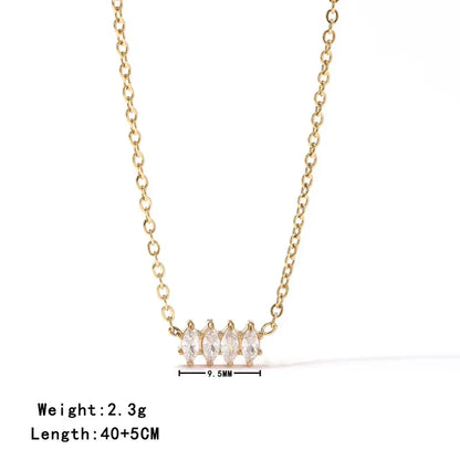 Diamond Studded Necklace - Diatoms
