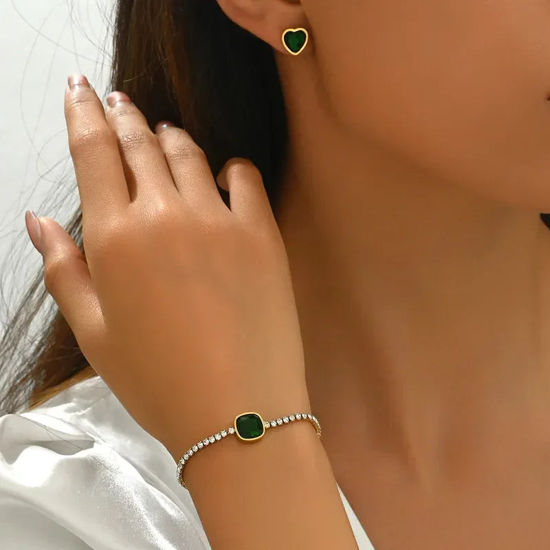 French Entry Lux Square Bracelet - Diatoms