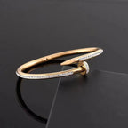 Nail Diamond Bracelet