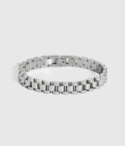 Luxy Gold Oyster Watchstrap Bracelet - Diatoms