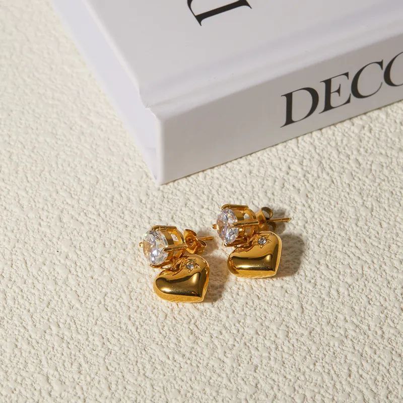 Elite Love Diamond Earrings