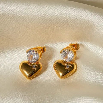 Elite Love Diamond Earrings